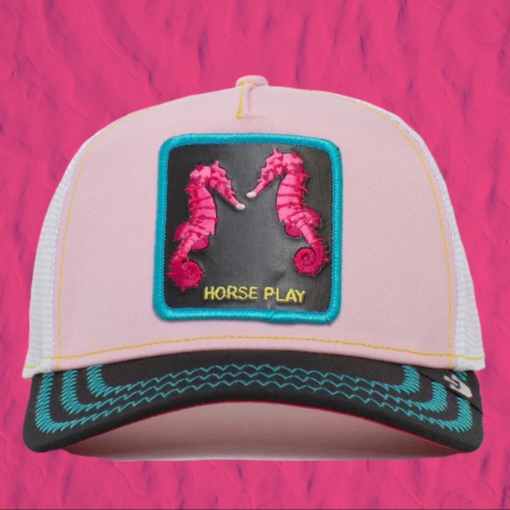 Goorin Bros Trucker Snapback Summer Nights Capsule See Horse Play “Horse Play”